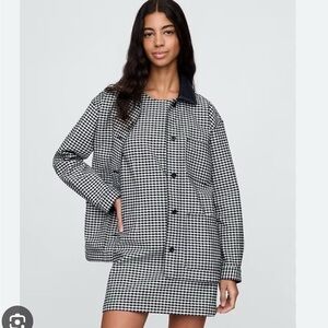 Gap x Doen gingham jacket